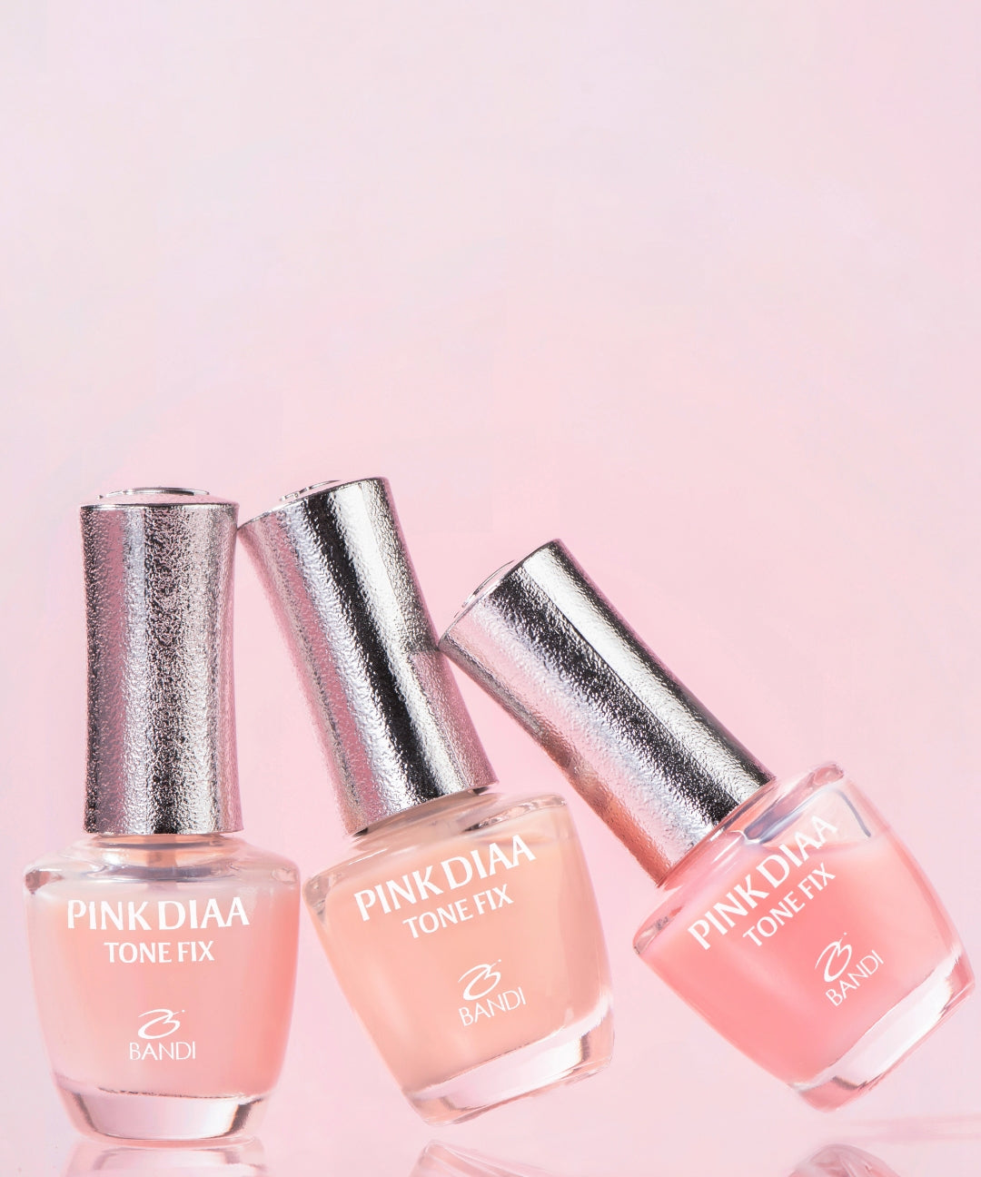 piyonna Vandi Nail Cure Pink Dia Tone Fix Maquillage Ongles Soin ongles