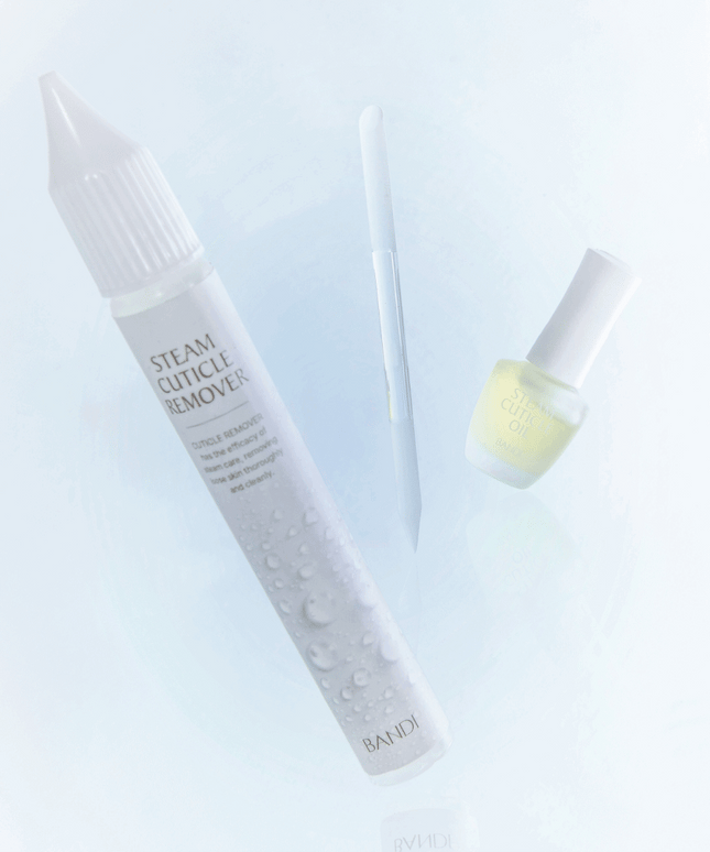 piyonna BANDI Nail Steam Kit de Soin des Cuticules en 3 Étapes Maquillage Ongles Soin ongles