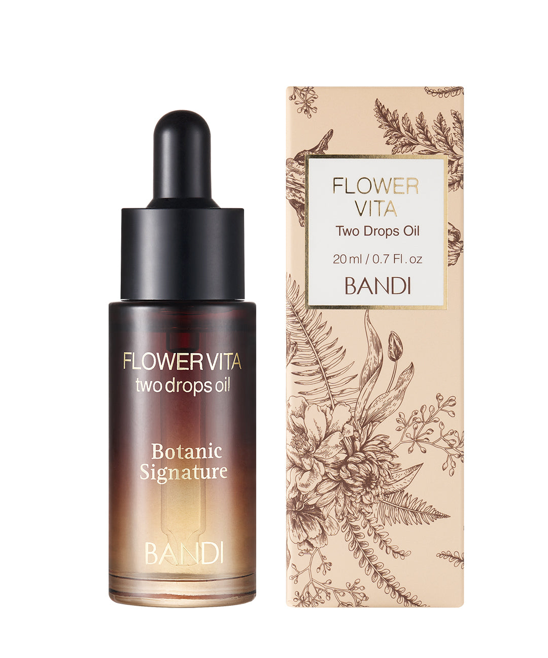 piyonna Flowervita Two Drops Oil Botanic Signature 20ml Hair & Body Care Body Care Body Oil