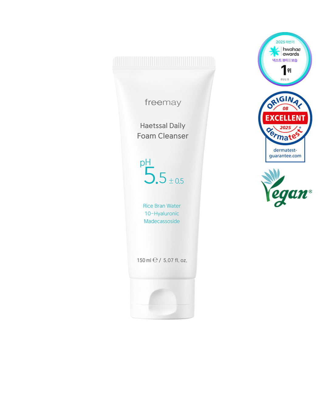 piyonna Primay Fresh Rice Daily Foam Cleanser Soin de la peau Démaquillage Mousse & Gel nettoyant