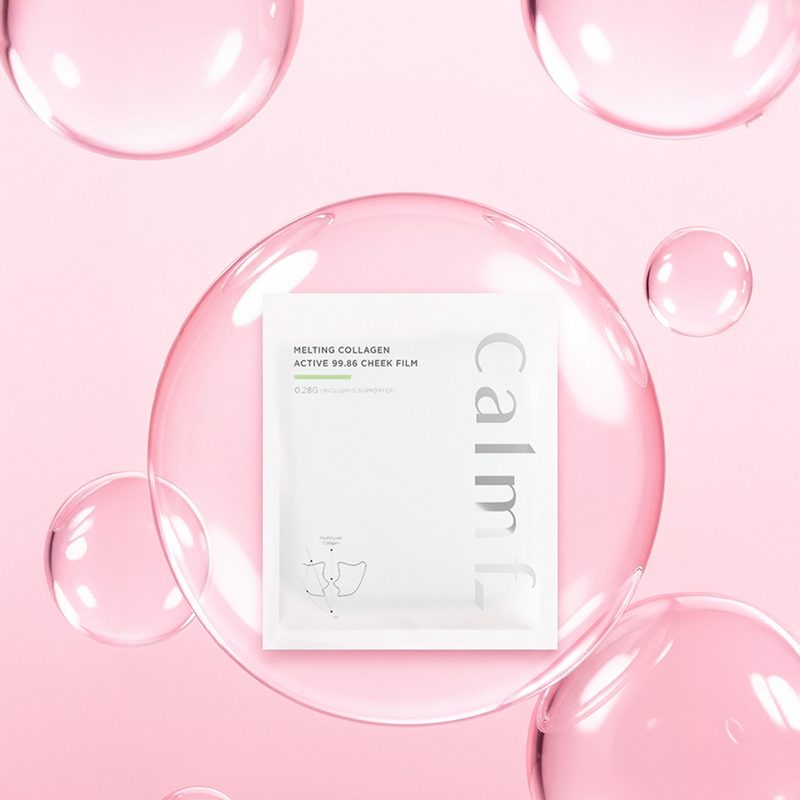 piyonna Kamf Melting Collagen Active 99.86 Cheek Film 0.28g x 5packs Masque Patch visage