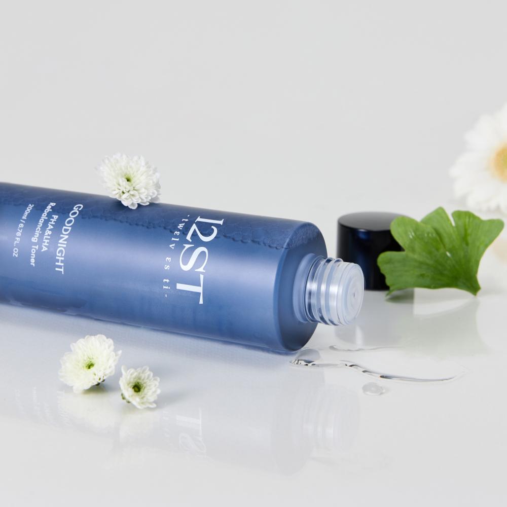 piyonna 12EST Twelve ST Goodnight PHA LHA Rebalancing Skin Toner Soins visage Toner Lotion tonique