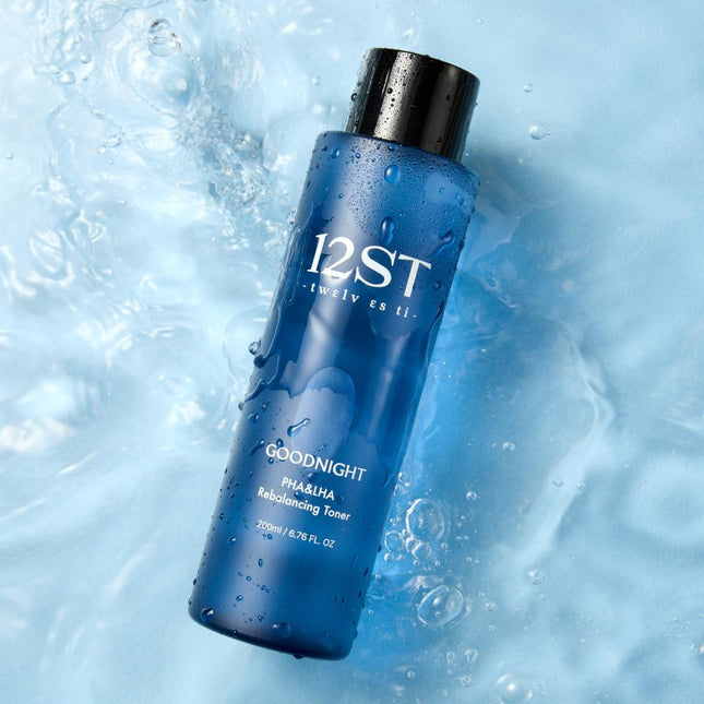 piyonna 12EST Twelve ST Goodnight PHA LHA Rebalancing Skin Toner Soins visage Toner Lotion tonique