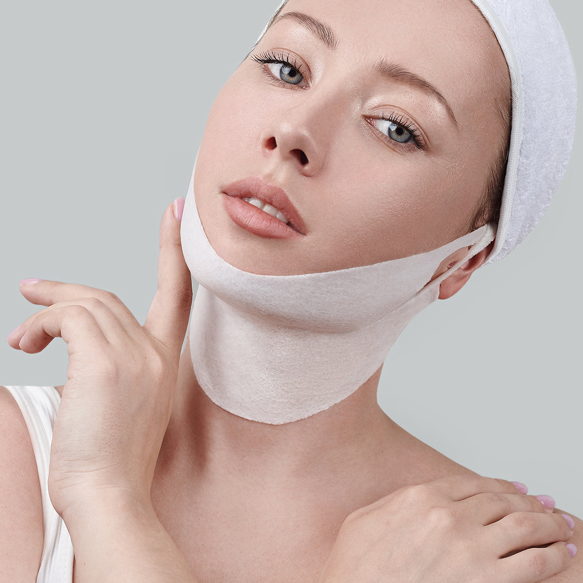 piyonna Bellacontour Dual Neck Wrinkle Lifting Mask Pack Face Mask Partial Mask