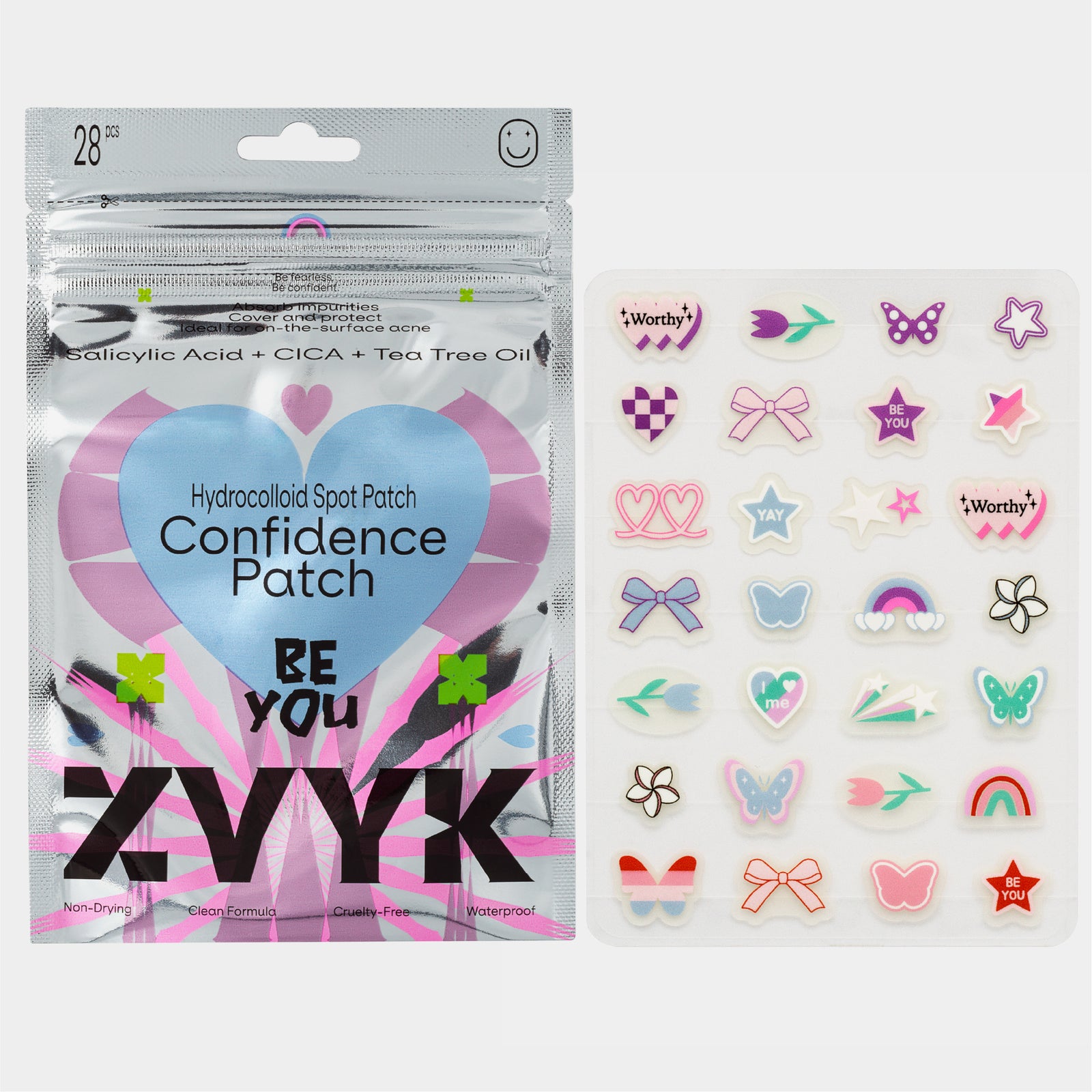 piyonna ZVYK Confidence Patch BE YOU 28 Patches Face Mask Patch