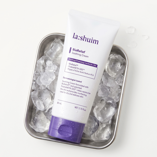 piyonna Lashim Biorelief Soothing Hydrating Dressing Cream 80ml Soins visage Crème