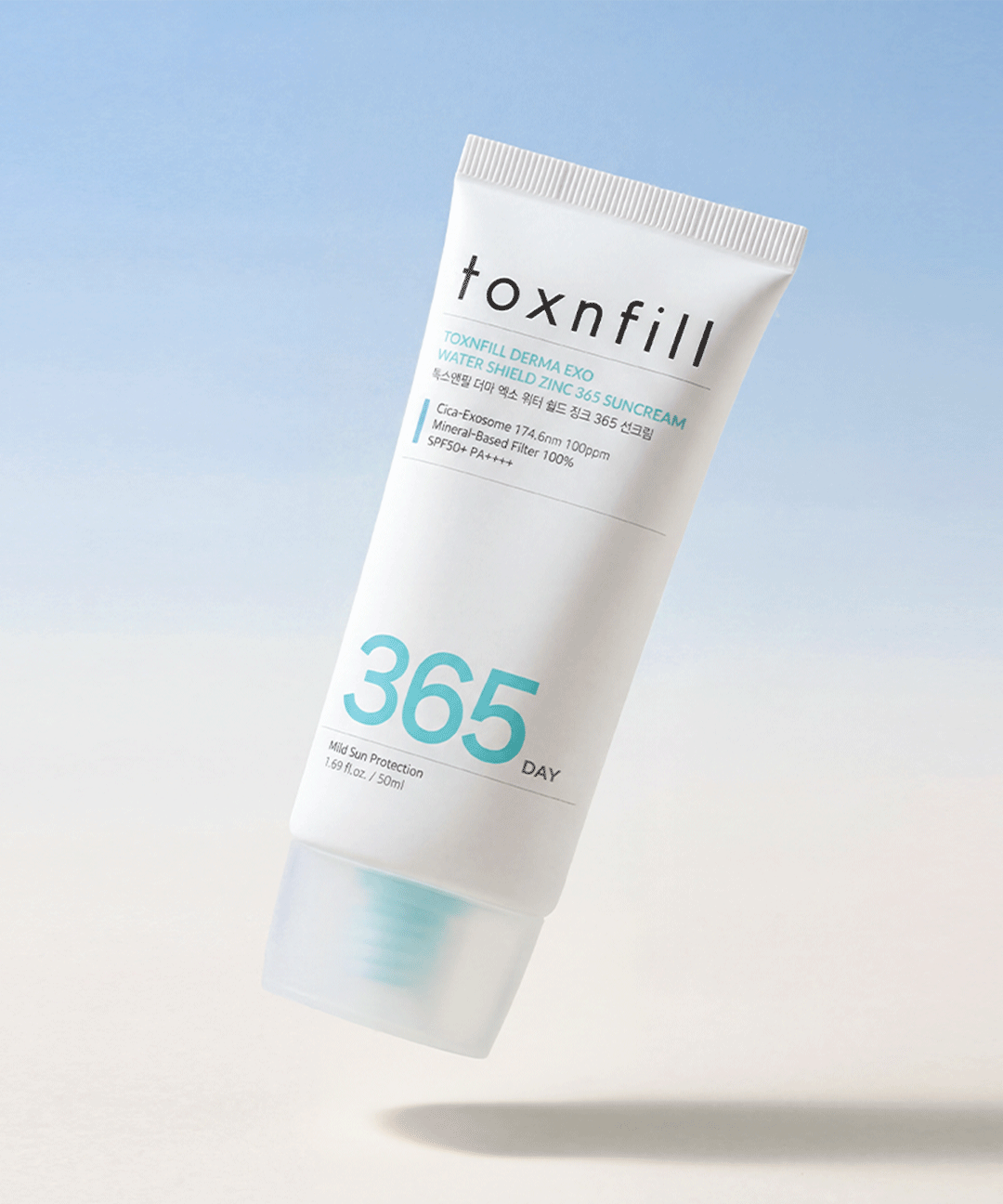 piyonna Toxnfill Dermaexo Water Shield Zinc 365 Sun Cream 50ml Solaire Crème solaire
