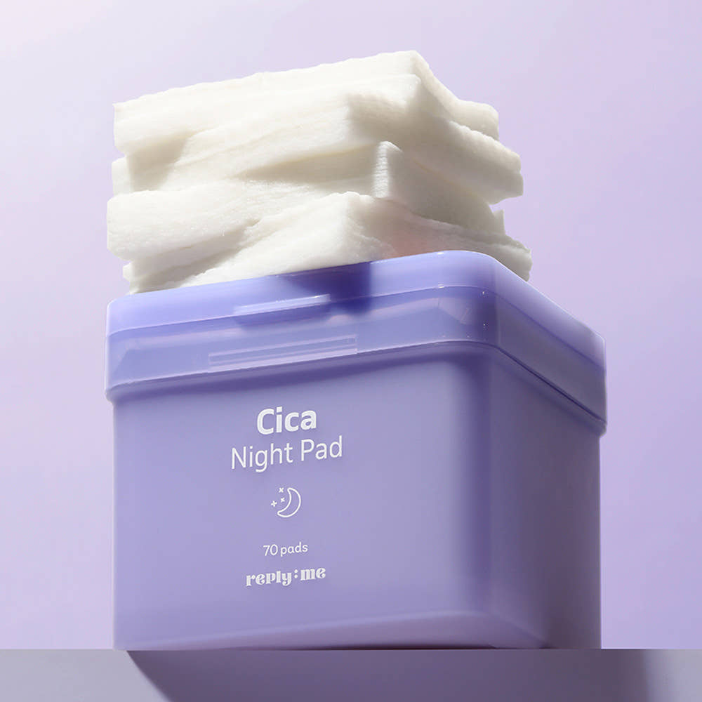 piyonna Replayme Zanmang Loopy Cica Night Skin Pad 70 Sheets Face Care Toner Toner Pad