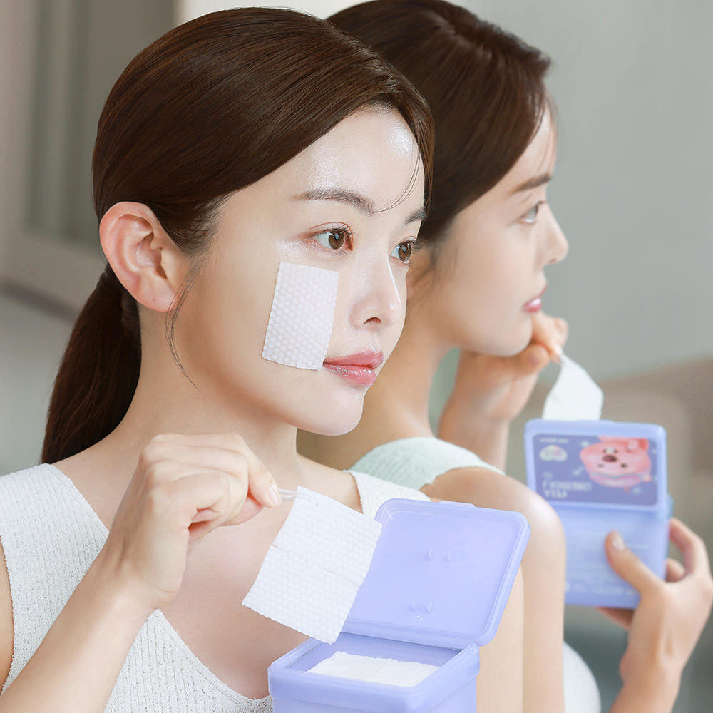 piyonna Replayme Zanmang Loopy Cica Night Skin Pad 70 Sheets Face Care Toner Toner Pad