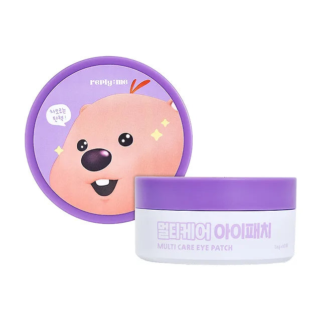 piyonna Replayme Zanmang Loopy Multi Care Hydrogel Eye Patch 60 Sheets Soin de la peau Masque Patch visage