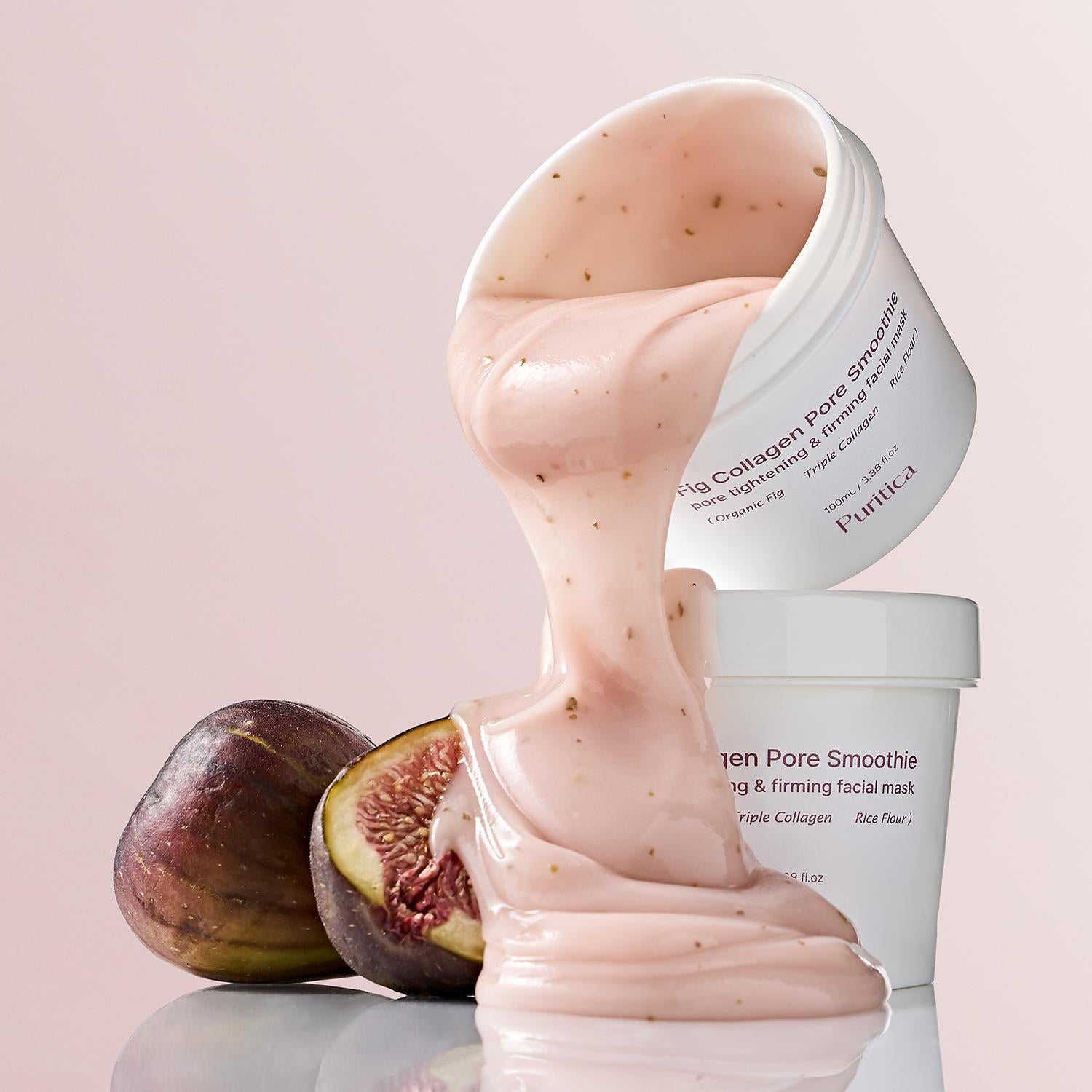piyonna Puritica Fig Collagen Pore Smoothy Pack 100ml Masque Masque à rincer