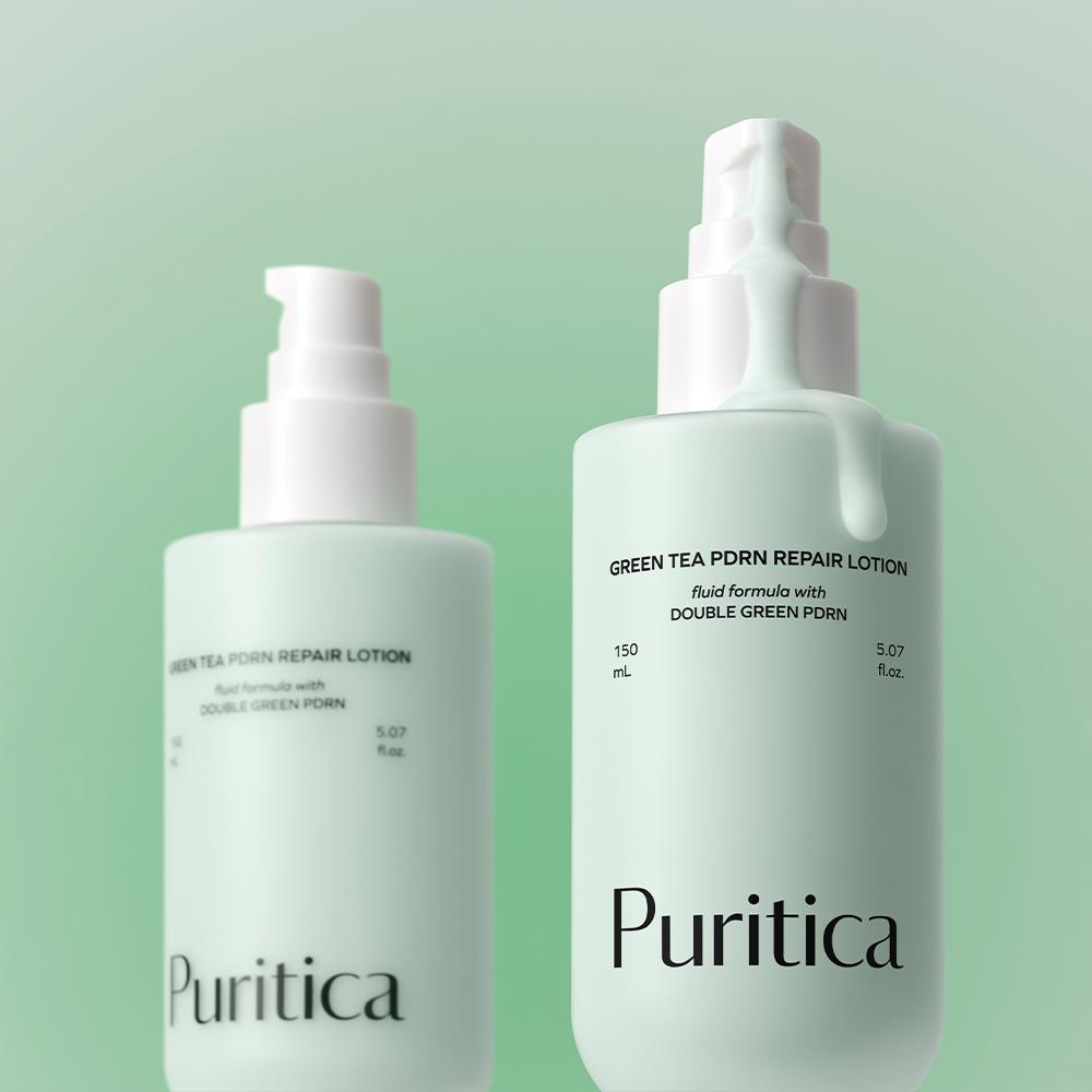 piyonna Puritica Green Tea PDRN Repair Mini Lotion 30ml Soins visage Lotion