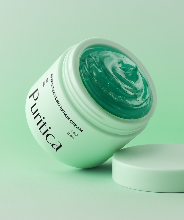 piyonna Puritica Green Tea PDRN Repair Cream 50ml Soins visage Crème