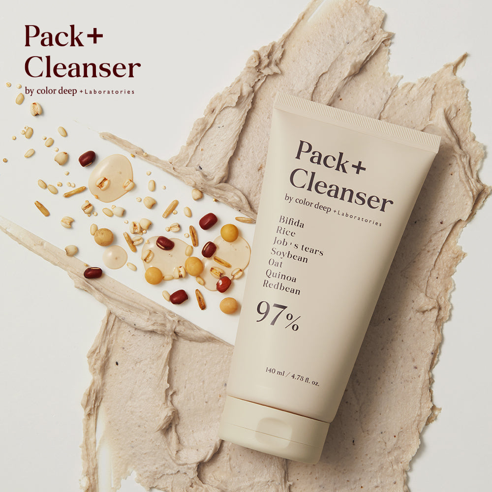 piyonna Colordeep Fermented Pack Cleanser 140ml Soin de la peau Démaquillage Mousse & Gel nettoyant