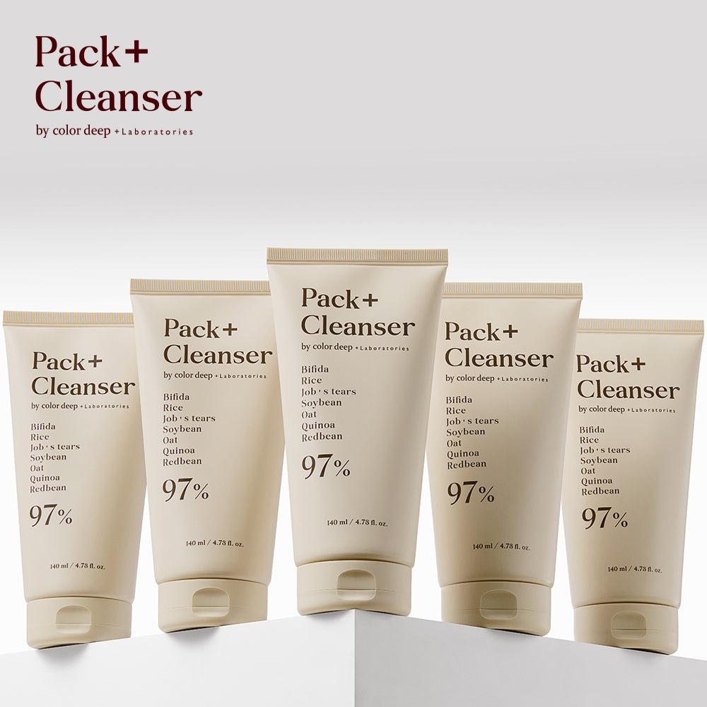 piyonna Colordeep Fermented Pack Cleanser 140ml Soin de la peau Démaquillage Mousse & Gel nettoyant