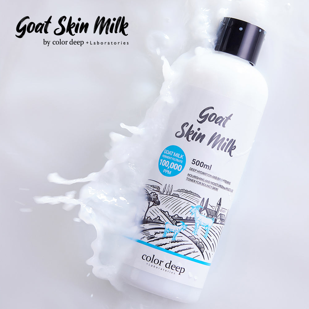 piyonna Colordeep Goat Skin Milk Whitening Ampoule Mochi Toner Large Size 500ml Soin de la peau Lotion tonique Lotion tonique