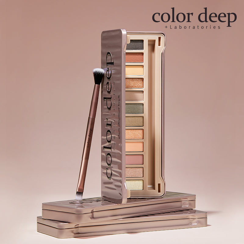 piyonna Colordeep Glam Shimmer Brick 12-Color Eyeshadow Palette Maquillage Yeux Fard à paupières