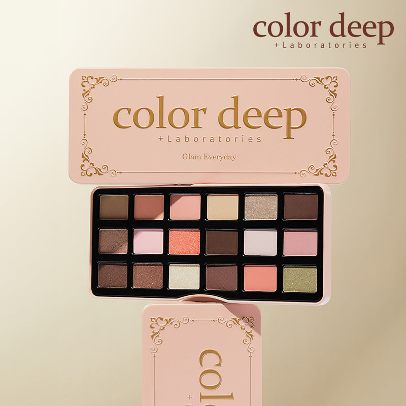 piyonna Colordeep Glam Everyday 18-Color Eyeshadow Palette Maquillage Yeux Fard à paupières