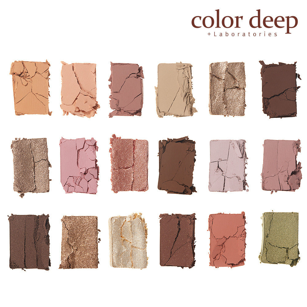 piyonna Colordeep Glam Everyday 18-Color Eyeshadow Palette Maquillage Yeux Fard à paupières