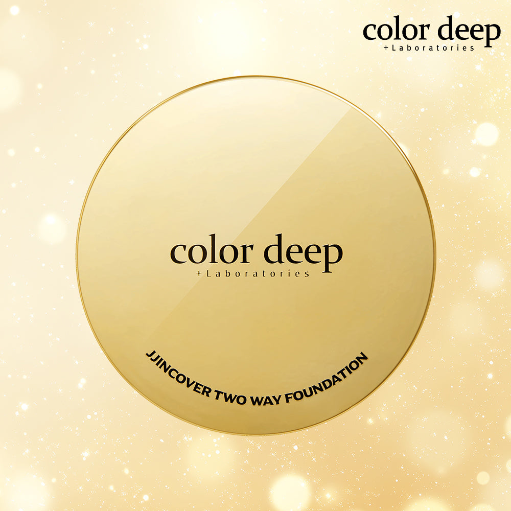 piyonna Colordeep Jjin Cover Foundation Two-Way Pact Maquillage Teint Fond de teint