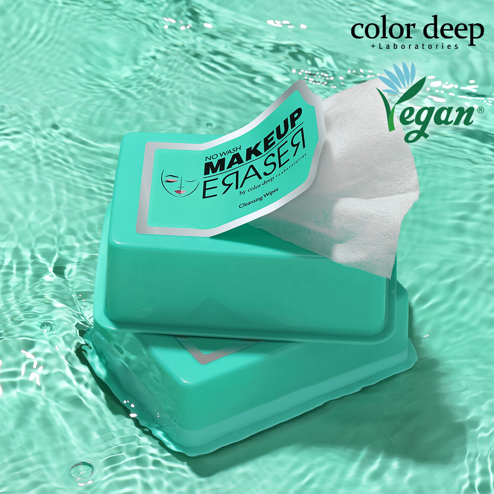 piyonna Colordeep Makeup Eraser Vegan Cleansing Sheet Mint 30 Sheets Face Care Cleanser Cleansing Wipe