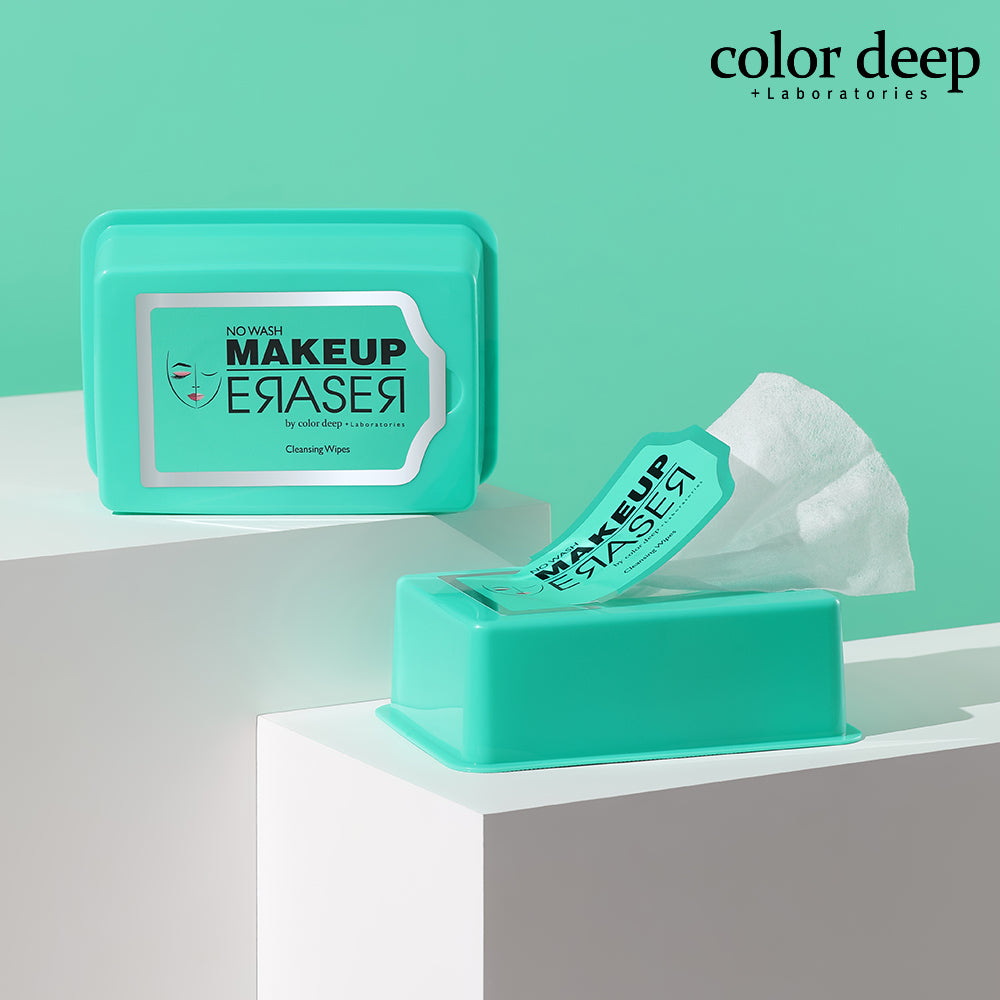 piyonna Colordeep Makeup Eraser Vegan Cleansing Sheet Mint 30 Sheets Face Care Cleanser Cleansing Wipe