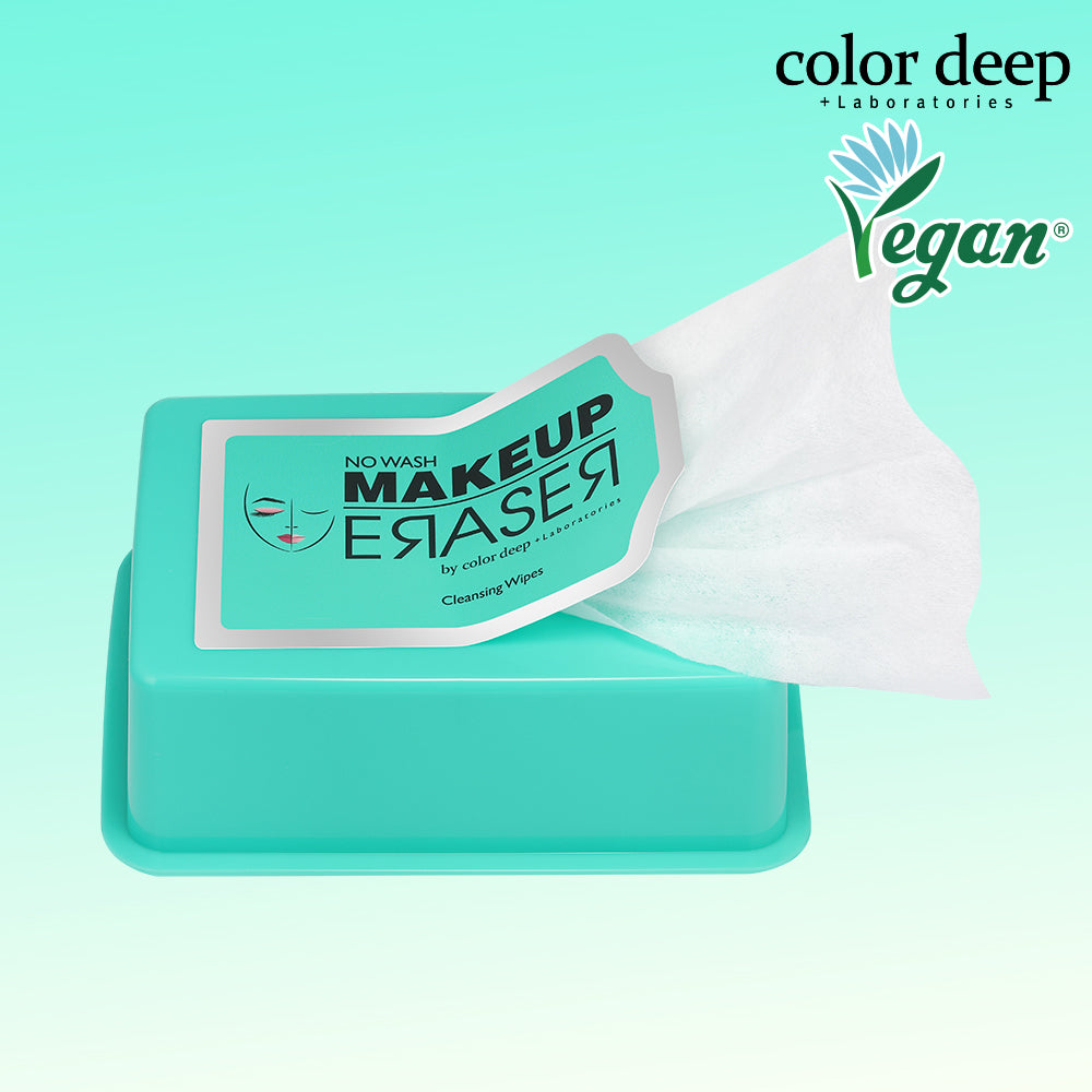 piyonna Colordeep Makeup Eraser Vegan Cleansing Sheet Mint 30 Sheets Face Care Cleanser Cleansing Wipe