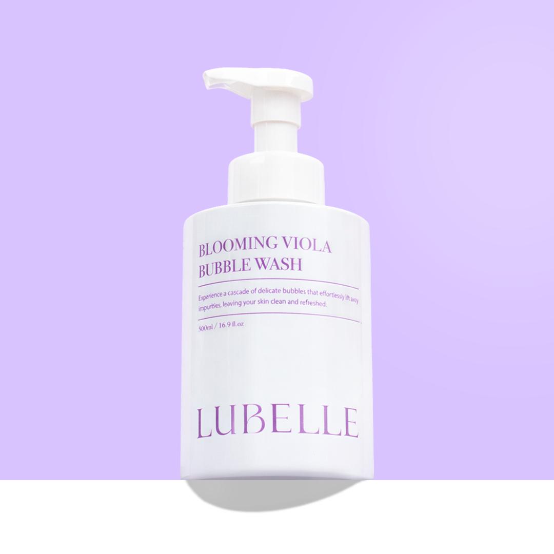 piyonna Lubel Blooming Viola Bubble Wash 500ml Soins visage Démaquillage Mousse nettoyante