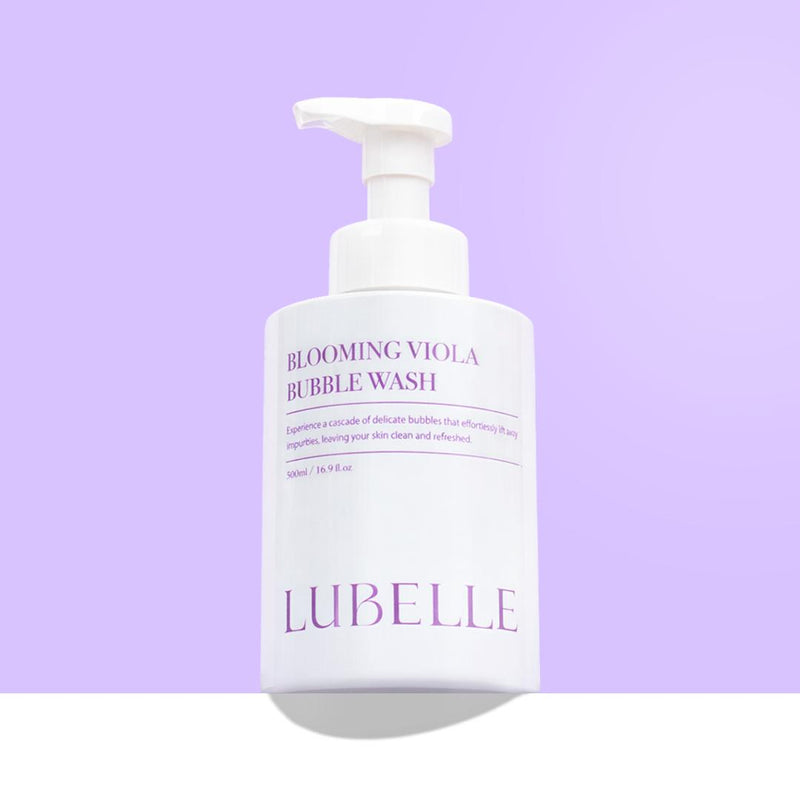 piyonna Lubel Blooming Viola Bubble Wash 500ml Face Care Cleanser Cleansing Foam