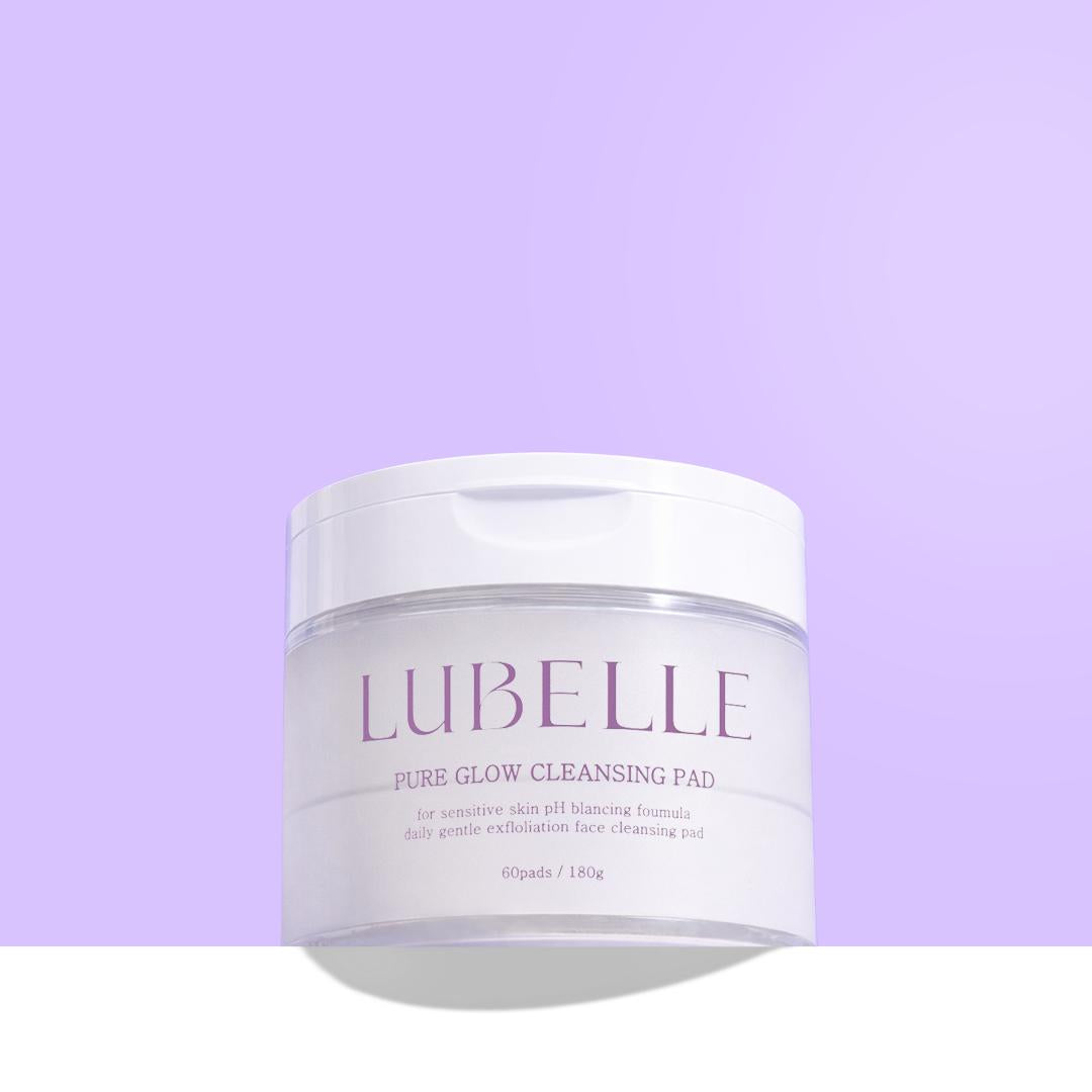 piyonna Lubel Pure Glow Cleansing Pad 60 Sheets Face Care Cleanser Exfoliator