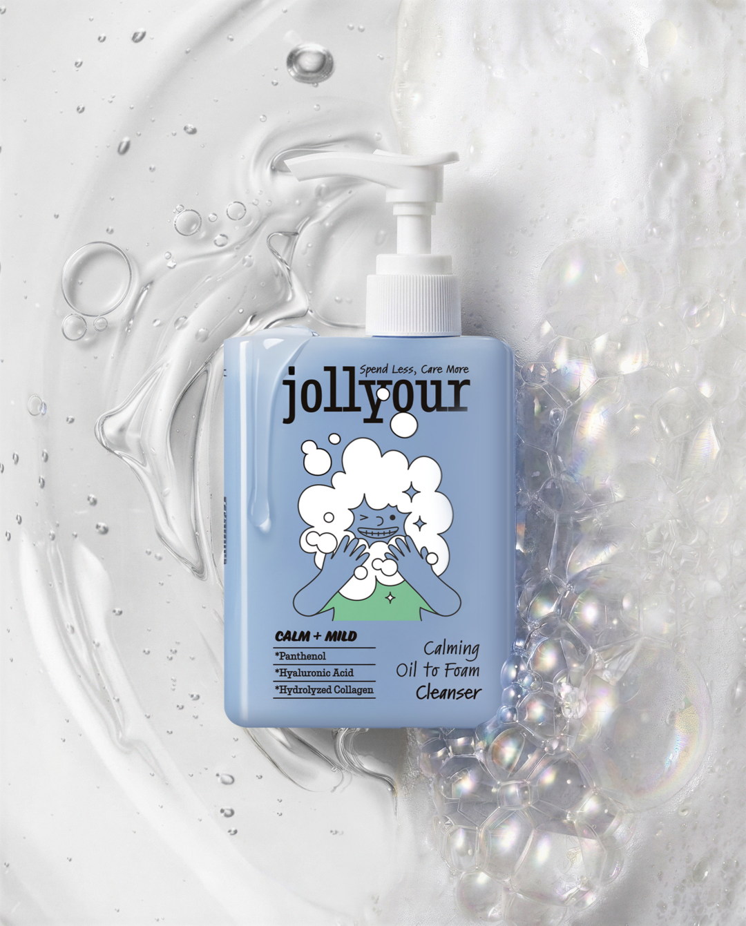 piyonna Calming Mild Oil to Foam Cleanser Face Care Cleanser Cleansing Foam