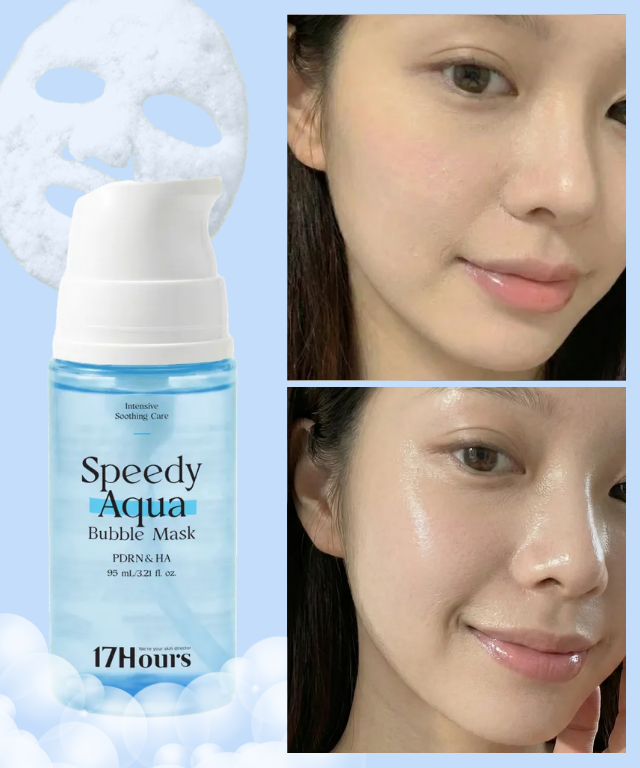 piyonna Masque Bulles Aqua Express 95ml Soins visage Sérum
