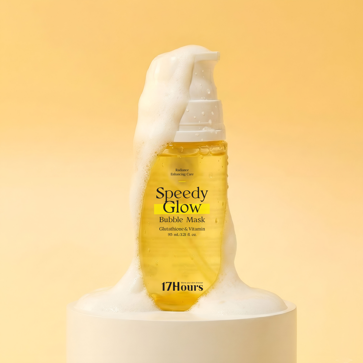 piyonna Speedy Glow Bubble Mask 95ml Face Mask Partial Mask