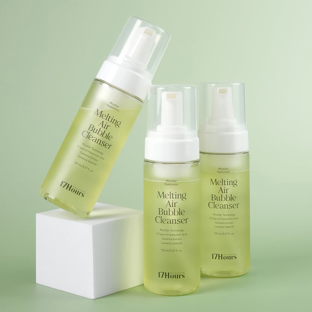 piyonna Nettoyant Bulles d'Air Fondant 160ml Soins visage Démaquillage Mousse nettoyante