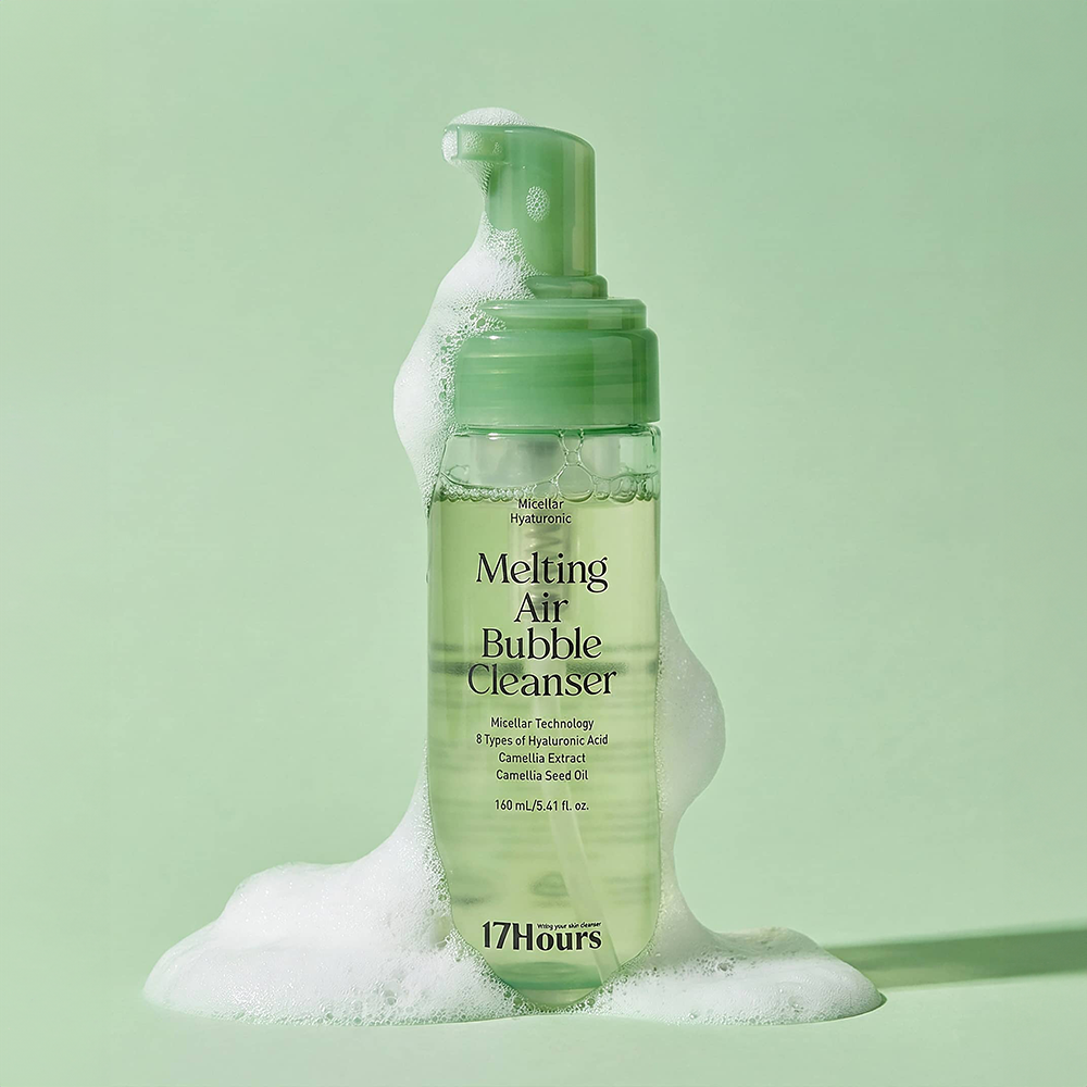 piyonna Nettoyant Bulles d'Air Fondant 160ml Soins visage Démaquillage Mousse nettoyante