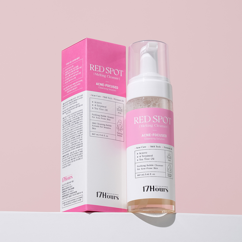 piyonna Red Spot Cleansing Foam 160ml Face Care Cleanser Cleansing Foam