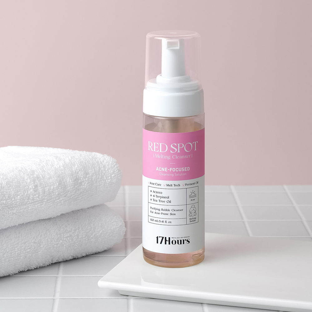 piyonna Red Spot Cleansing Foam 160ml Face Care Cleanser Cleansing Foam