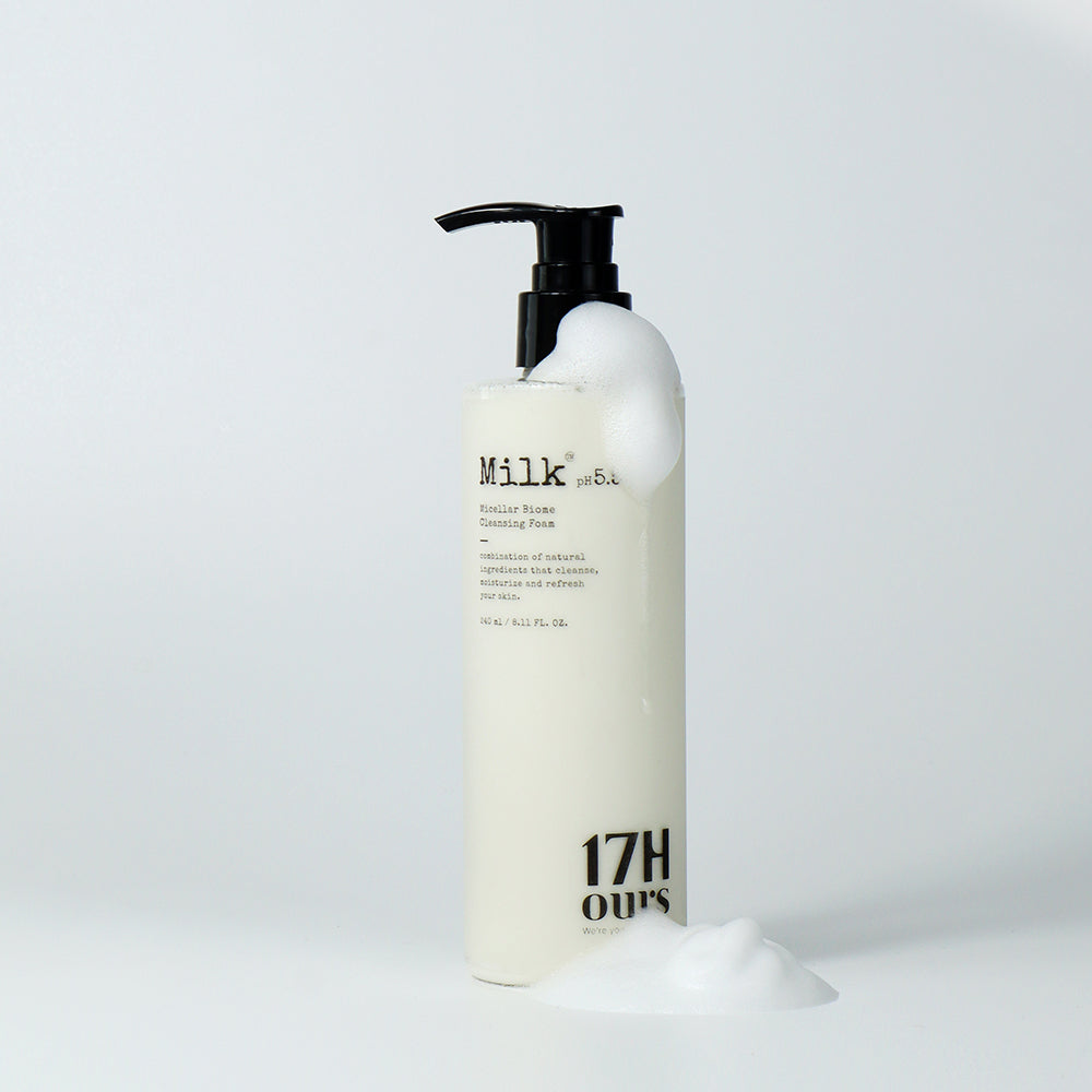piyonna Mousse Nettoyante Micellaire Biome Milk White 250g Soins visage Démaquillage Mousse nettoyante