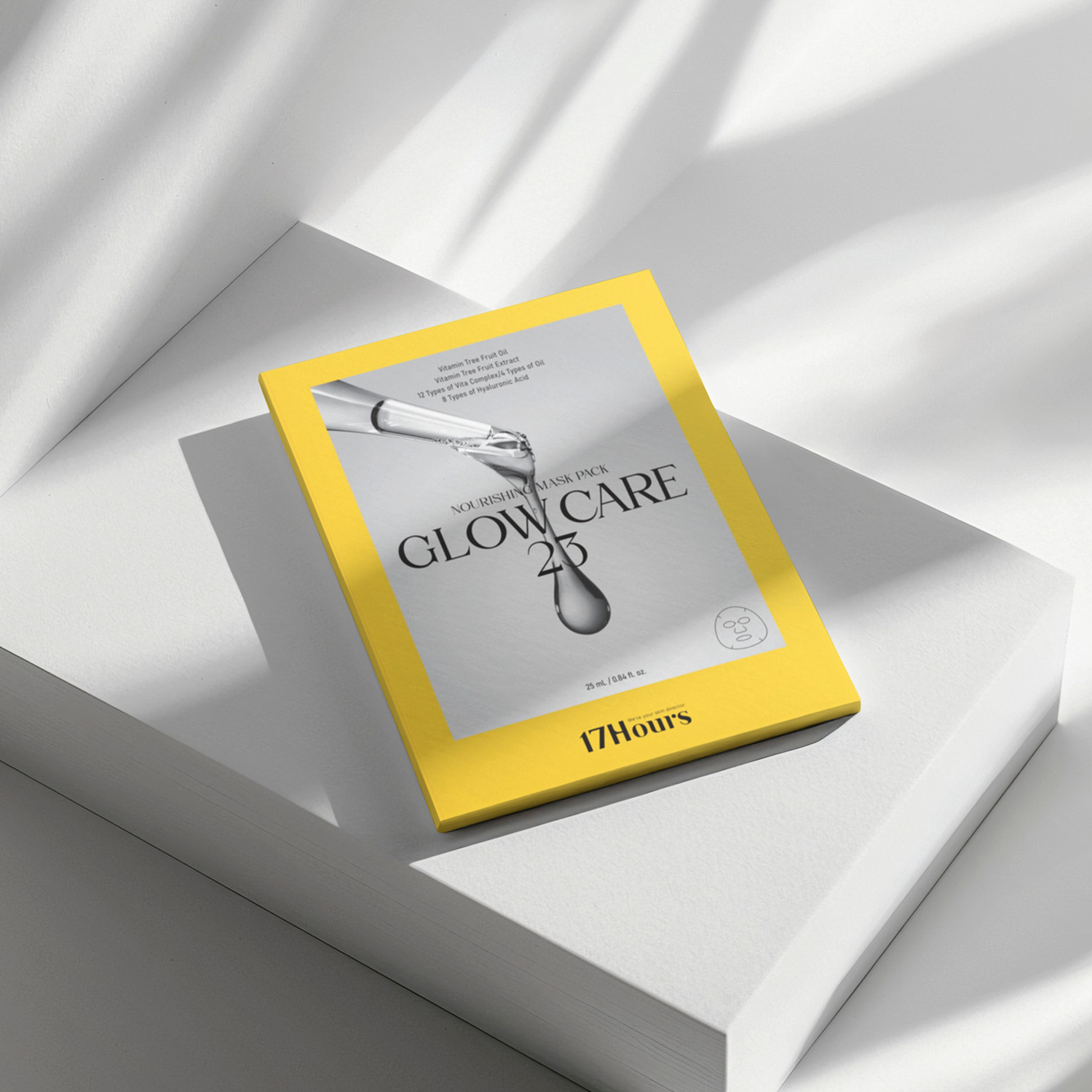 piyonna Glow Care 23 Nourishing Mask Pack 25ml x5 Face Mask Sheet Mask