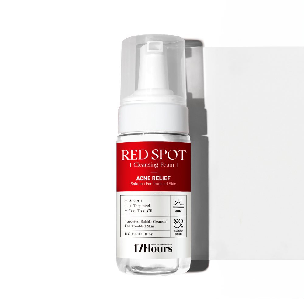 piyonna Mousse Nettoyante Red Spot 110ml Soins visage Démaquillage Mousse nettoyante