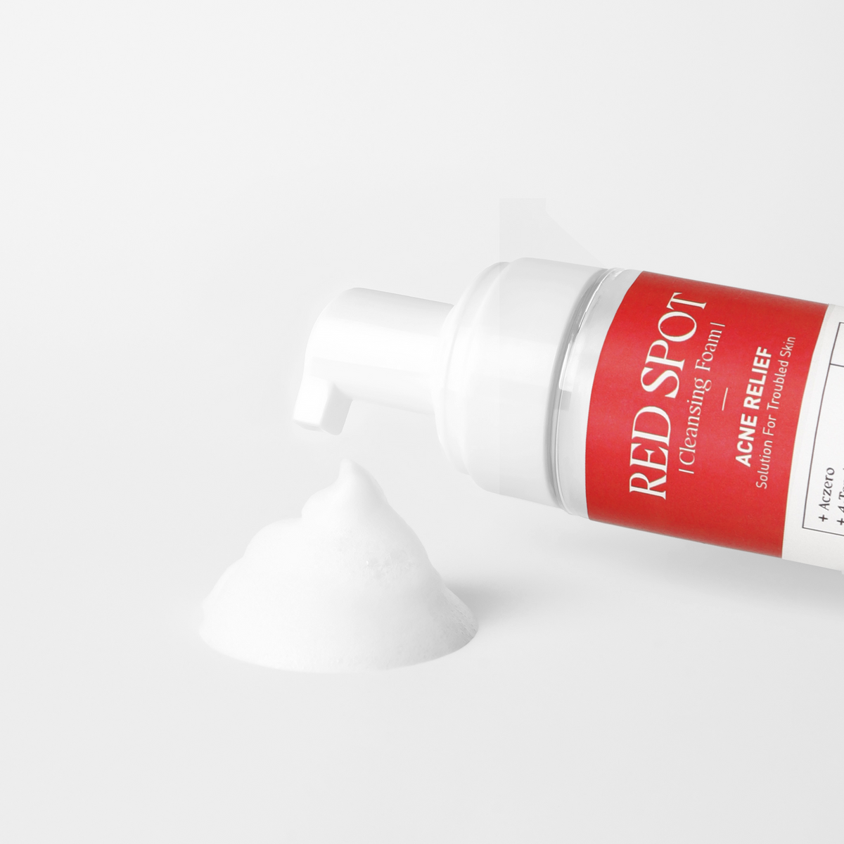 piyonna Mousse Nettoyante Red Spot 110ml Soins visage Démaquillage Mousse nettoyante