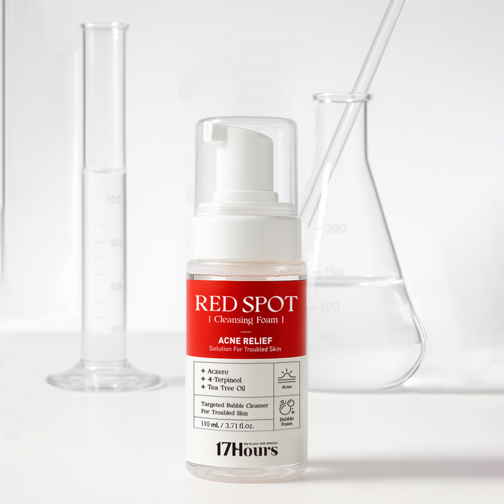 piyonna Mousse Nettoyante Red Spot 110ml Soins visage Démaquillage Mousse nettoyante