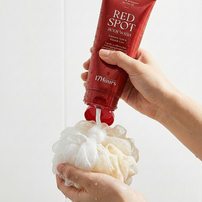 piyonna Red Spot Body Wash 200ml Hair & Body Care Body Care Body Wash