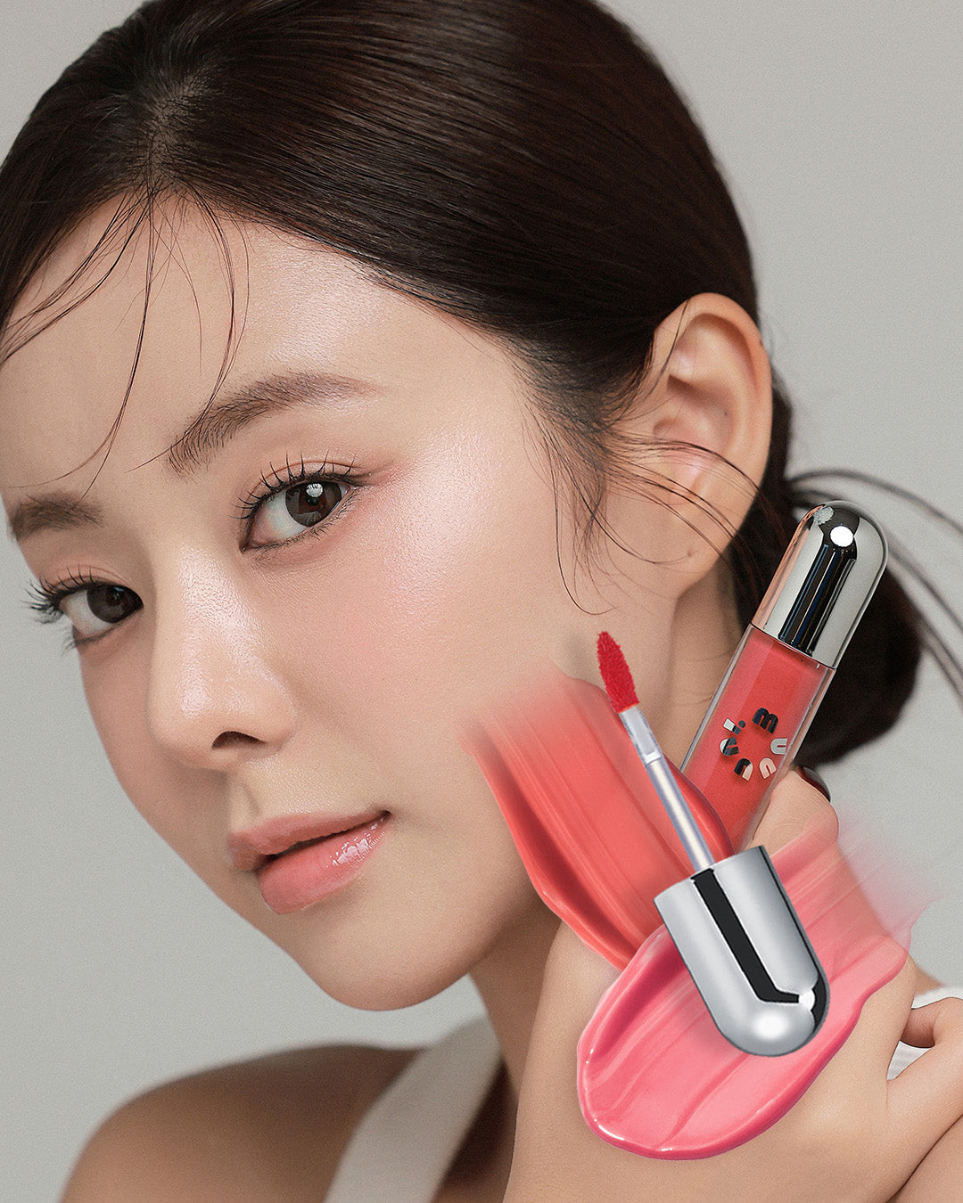 piyonna Muuuni Water Wrapping Tint 5 Colors Maquillage Lèvres Encre à lèvres