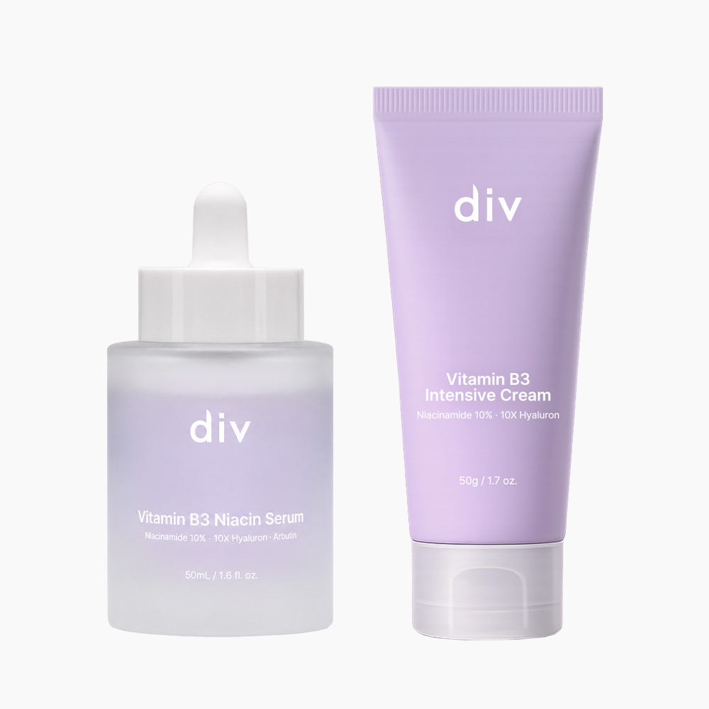 piyonna Vitamin B3 Brightening Double Care (Serum 50ml + Cream 50g) Soins visage Sérum