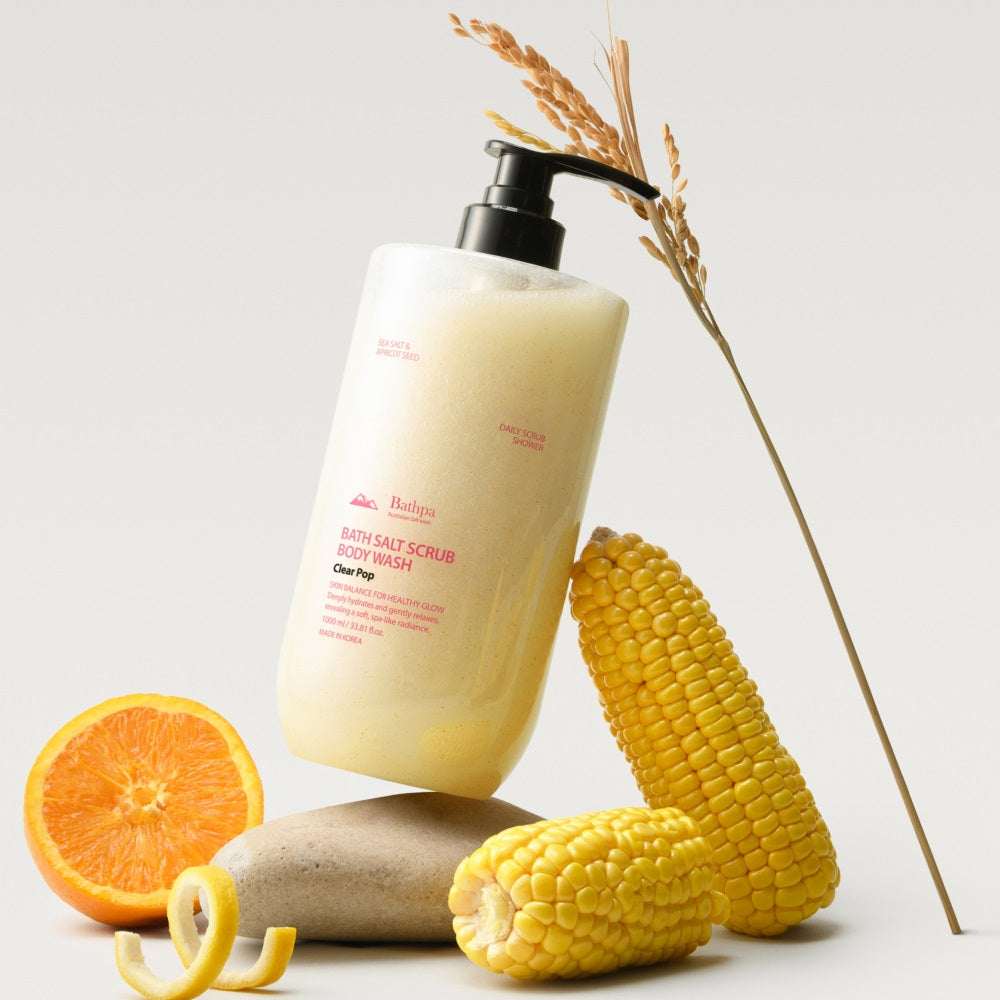 piyonna Australian Sea Salt Scrub Body Wash 1000ml Cheveux & Soins corps Soin du corps Gel douche