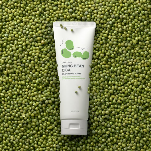 piyonna Rice Cream Cleansing Foam and Cica Mung Bean Cleansing Foam 220ml Soins visage Démaquillage Mousse nettoyante
