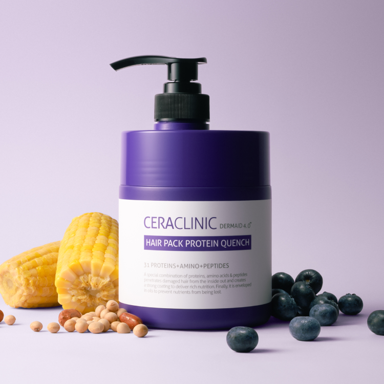 piyonna Dermaid 4.0 Hair Pack Protein Quench 600ml Cheveux & Soins corps Soin cheveux Après-shampooing