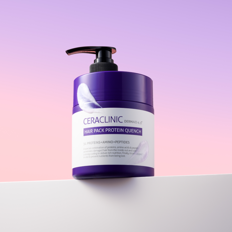 piyonna Dermaid 4.0 Hair Pack Protein Quench 600ml Cheveux & Soins corps Soin cheveux Après-shampooing