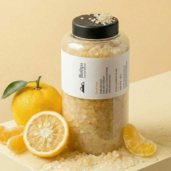 piyonna Bath Salt for Bathing and Foot Soak 1200g Cheveux & Soins corps Soin du corps Produit de bain